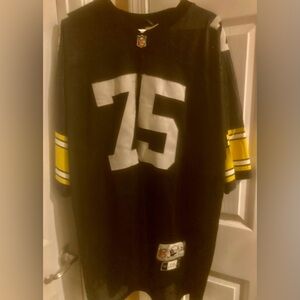 Reebok NFL Throwback Jersey Pittsburgh Steelers #75 "Mean" Joe Greene Size 2XL